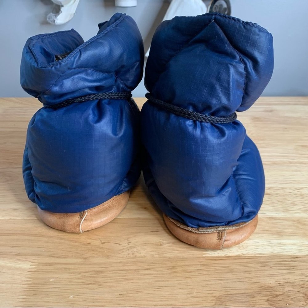 Vintage Eddie Bauer Goose Down Booties - Picture 4 of 10